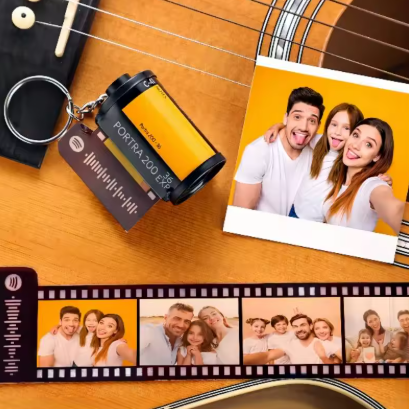 Carrete fotográfico personalizado