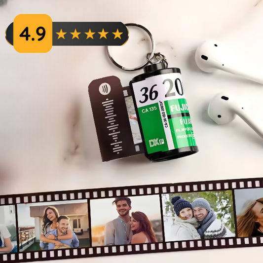 Carrete fotográfico personalizado